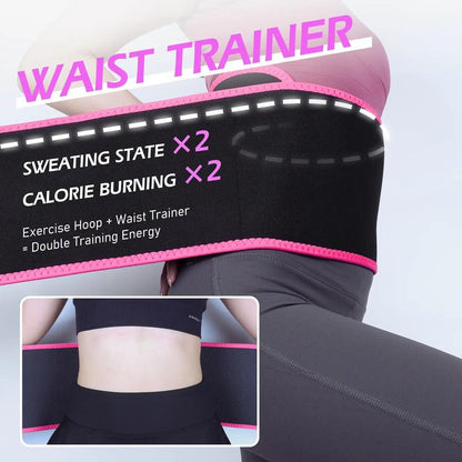Smart Weighted Hula Hoop Set